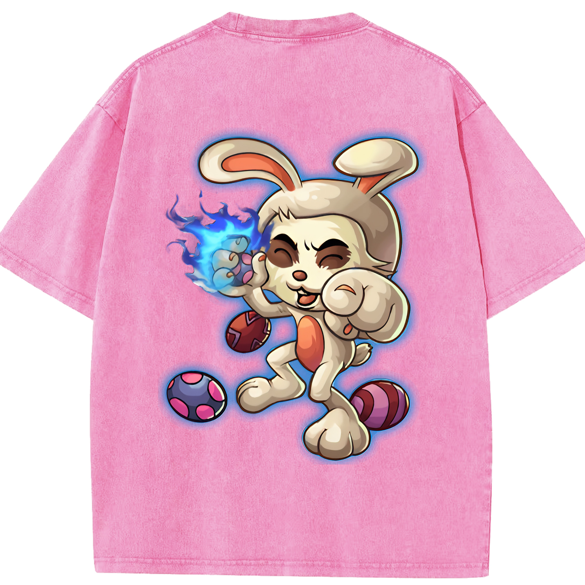 リーグ・オブ・レジェンド League of Legends LOL 綿100% ヴィンテージ風 半袖Tシャツ（背面プリント）